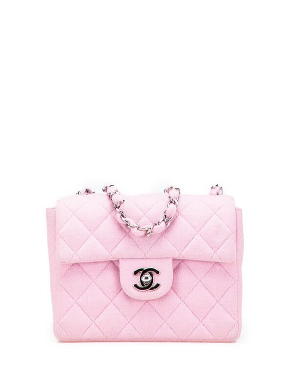 31642707_60966208_1000.jpg CHANEL - Mini Square Classic Jersey Single Flap crossbody bag