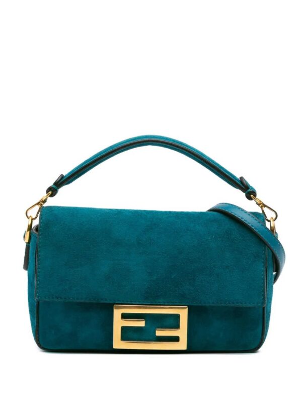 31643154_60991218_1000.jpg Fendi - Mini Suede Baguette satchel