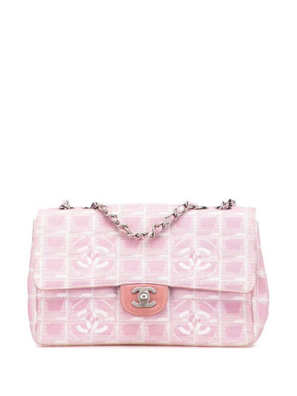 31648036_60966273_1000_5feba483-1a84-4ba6-b957-e2a788b052c1.jpg CHANEL - Medium New Travel Line Nylon Single Flap shoulder bag