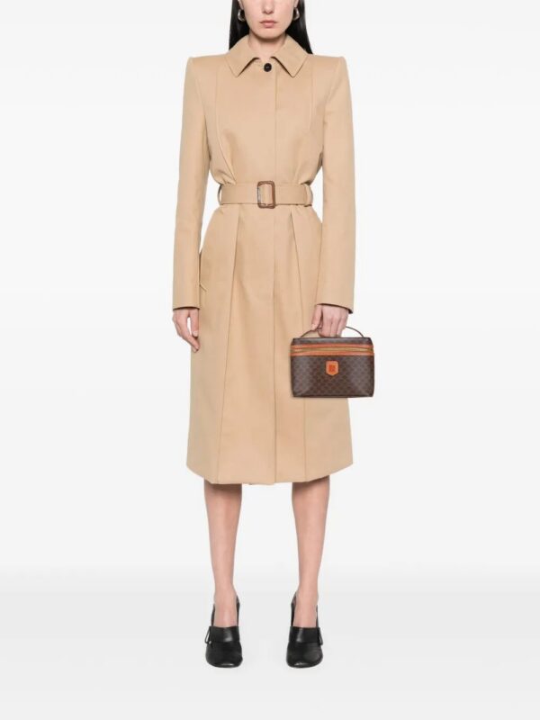 Céline Macadam Coated Canvas vanity bag