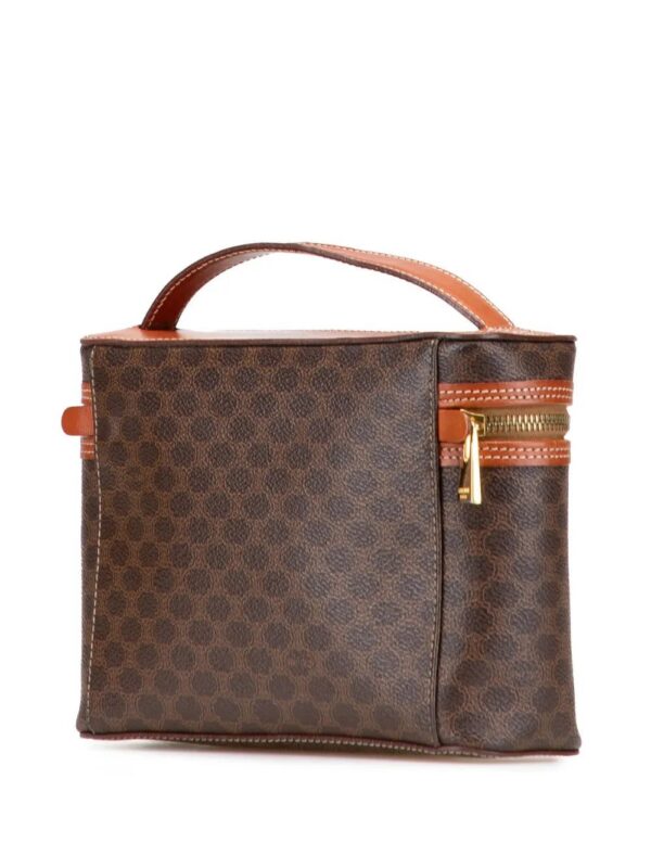 Céline Macadam Coated Canvas vanity bag