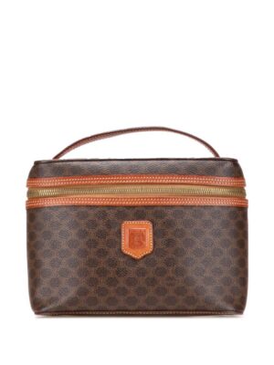 Céline Macadam Coated Canvas vanity bag