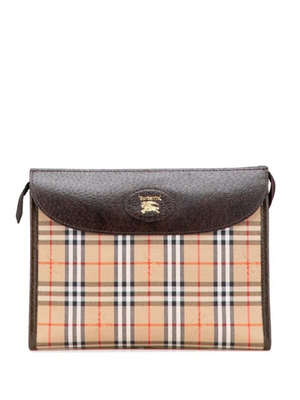 31648068_60966420_1000_fb232f9c-62a9-4fc8-8f61-eea5272a7111.jpg Burberry 20th Century Haymarket Check Canvas clutch bag