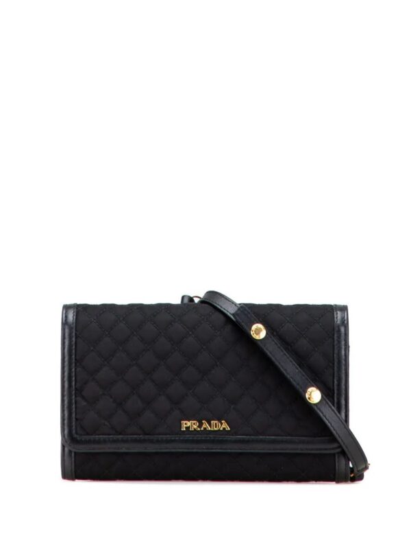 31649002_60966160_1000_c7218e37-dc1f-462e-a928-285b29da30ca.jpg Prada - Tessuto Impuntu Wallet on Strap crossbody bag