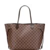 Louis Vuitton Damier Ebene Neverfull MM tote bag