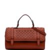 Bottega Veneta - Nappa Intrecciato Flap satchel
