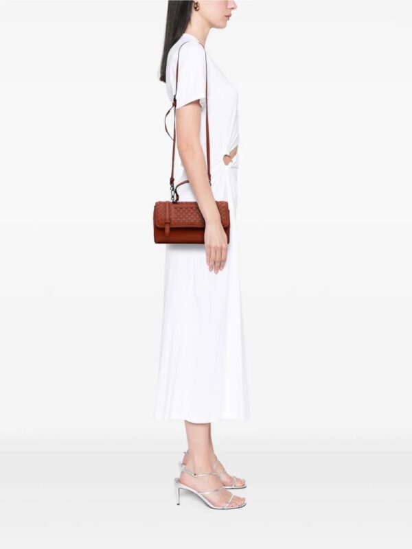 Bottega Veneta - Nappa Intrecciato Flap satchel