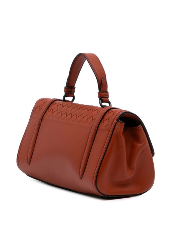 Bottega Veneta - Nappa Intrecciato Flap satchel