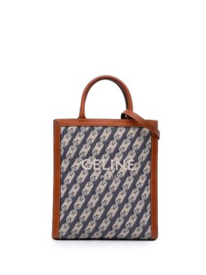 Céline - Small Triomphe Canvas Maillon Vertical Cabas satchel