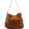 Hogan medium suede leather shoulder bag
