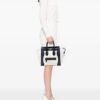 31670810_60994561_1000.jpg Céline Mini Canvas Tricolor Luggage tote bag