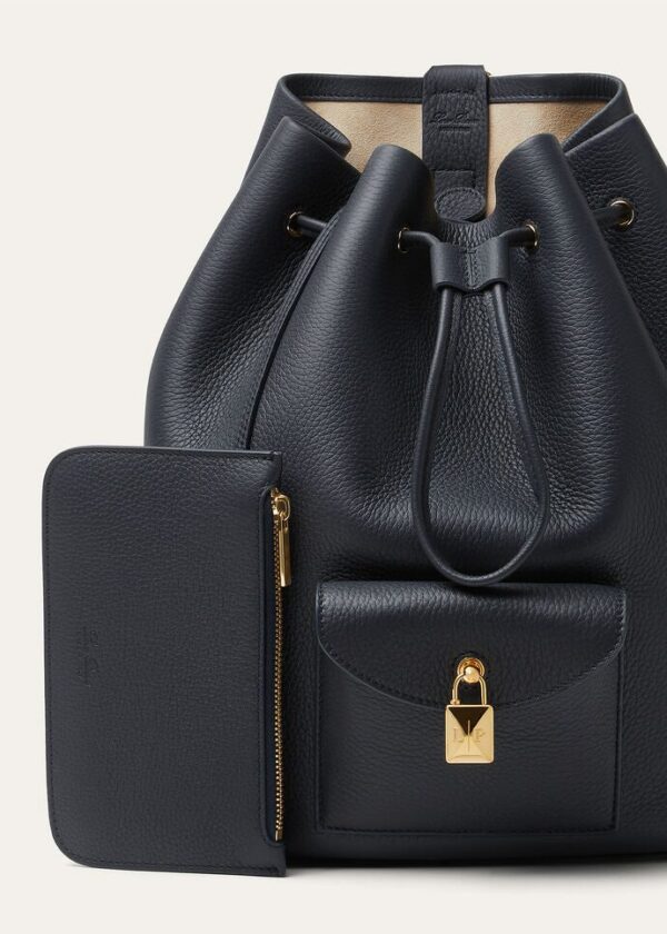 3_5bb1ce81-191c-4b5c-aa15-c3ceb1f67645.jpg Loro Piana Extra Drawstring backpack L27 Calfskin