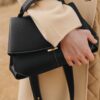 42_Daily_Bag_Noir-6290_2000x2800px.jpg Polène Mokki Edition Textured Black