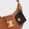 49J773GUD-38NO_4_FALL25_W.jpg CELINE MICRO TRIOMPHE CHARM IN Shiny Calfskin