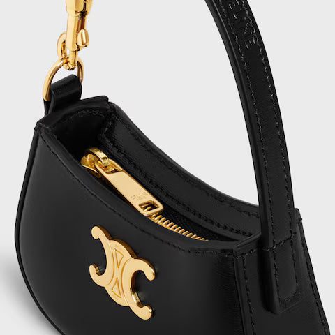 49J793GUD-38NO_4_SUM25_W.jpg CELINE MICRO TILLY IN Shiny Calfskin