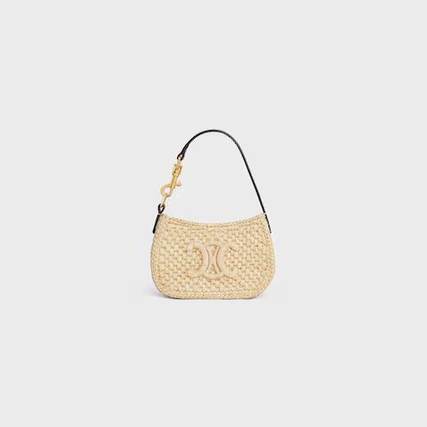 CELINE MICRO TILLY IN Raffia