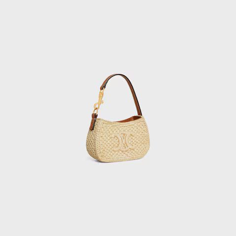 CELINE MICRO TILLY IN Raffia