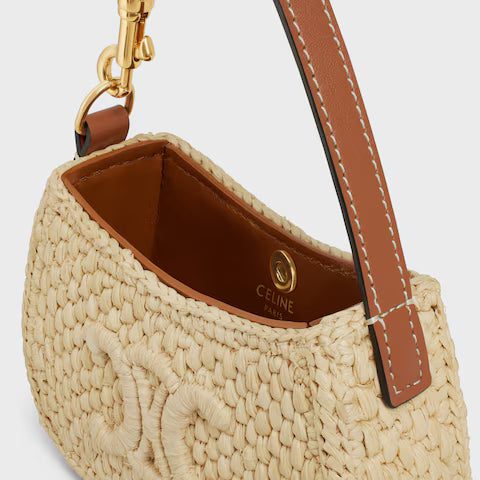 CELINE MICRO TILLY IN Raffia