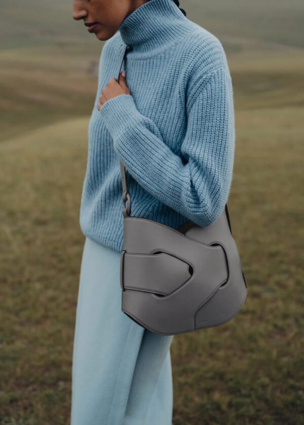 Polène Nodde Hobo Edition Smooth Stone