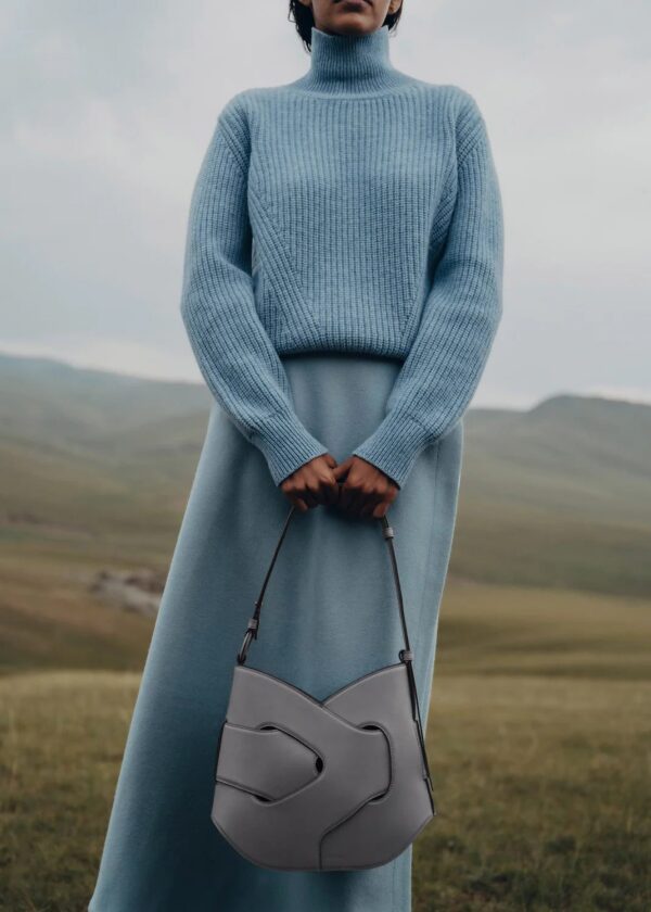 Polène Nodde Hobo Edition Smooth Stone