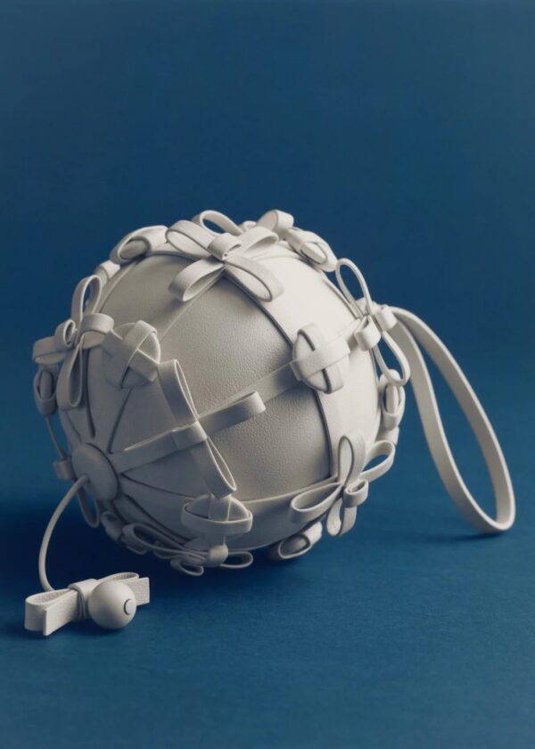 Polène Button Bow Sphere Edition Porcelain