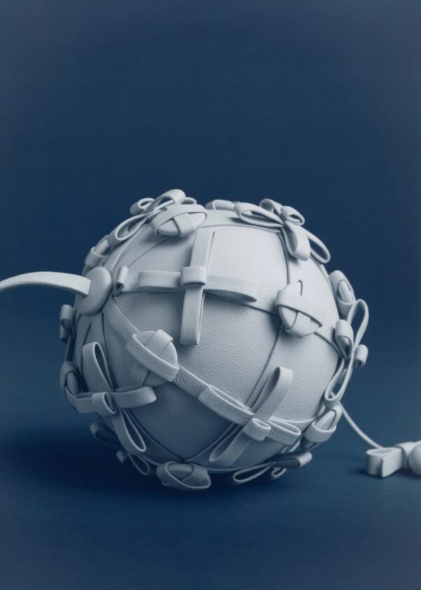 Polène Button Bow Sphere Edition Cloud