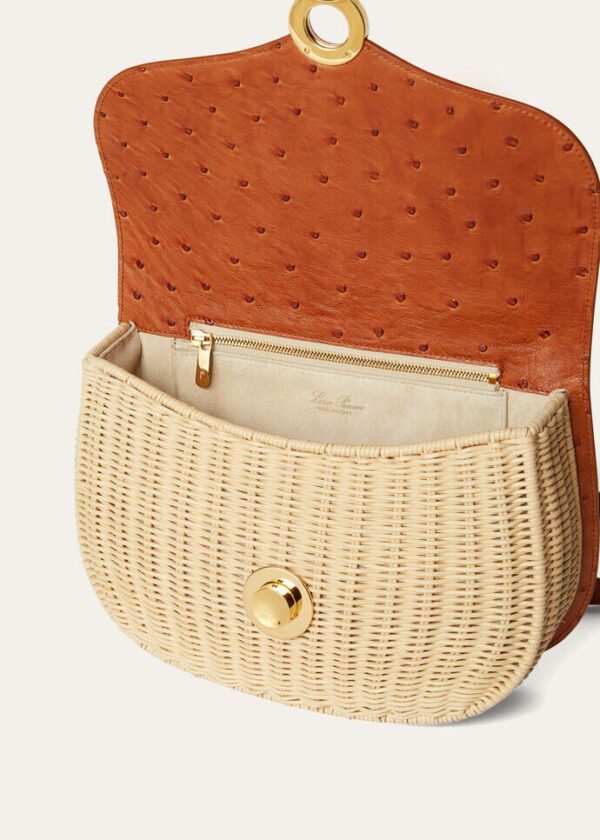FAO0946_B4A6_MEDIUM_6a885f8b-95cf-45d8-940c-702f77d580df.jpg Loro Piana Medium Ghiera bag wicker Wicker