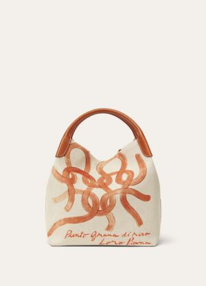 FAP5676_F6YA_MEDIUM_f6b56fd0-63a5-4e68-b63a-e8724982708d.jpg Loro Piana Large Bale bag Cotton, Linen, Calfskin