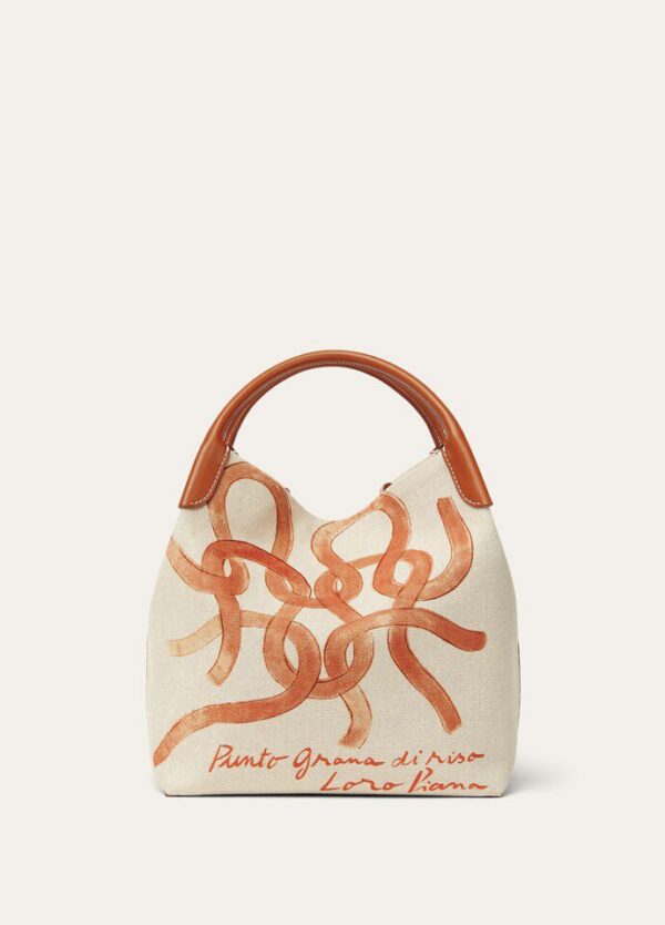 FAP5676_F6YA_MEDIUM_f6b56fd0-63a5-4e68-b63a-e8724982708d.jpg Loro Piana Large Bale bag Cotton, Linen, Calfskin
