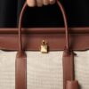FAP6560_B4NE_MEDIUM_c15f3b20-4d9f-4c98-bcdb-2e224a71d392.jpg Loro Piana Loom bag L25 Linen, Cotton