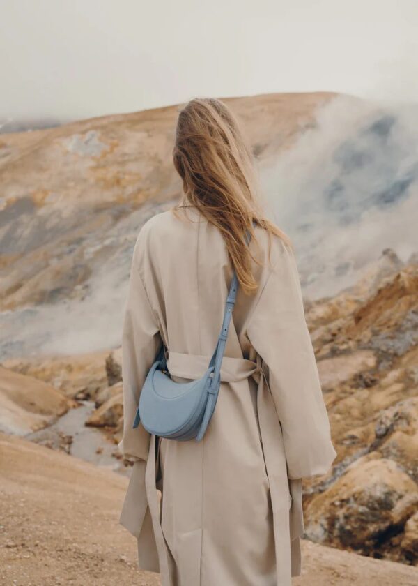 Polène Numéro Dix Edition Crocodile Nubuck Polar