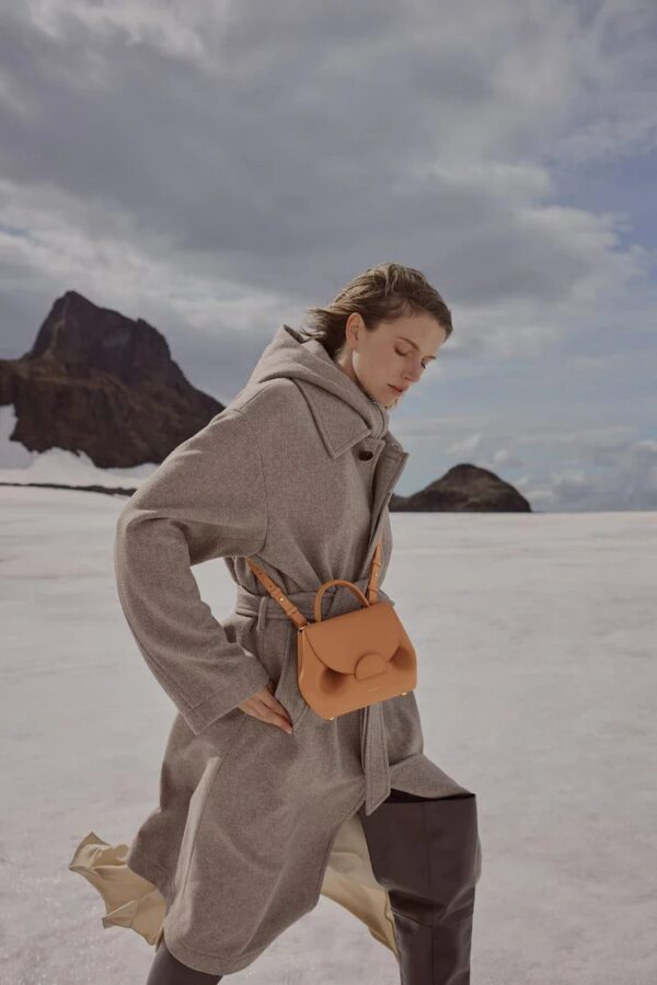 Polène Numéro Un Nano Edition Textured Tan