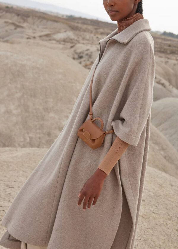 Polène Numéro Un Micro Edition Textured Camel