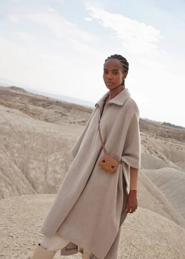 Polène Numéro Un Micro Edition Textured Camel