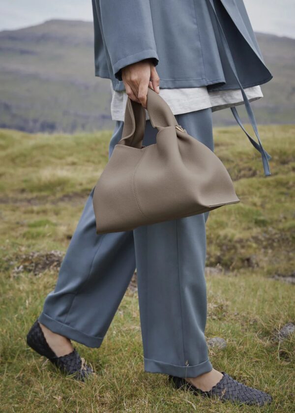Polène Numéro Neuf Edition Textured Taupe