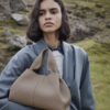 Polène Numéro Neuf Edition Textured Taupe