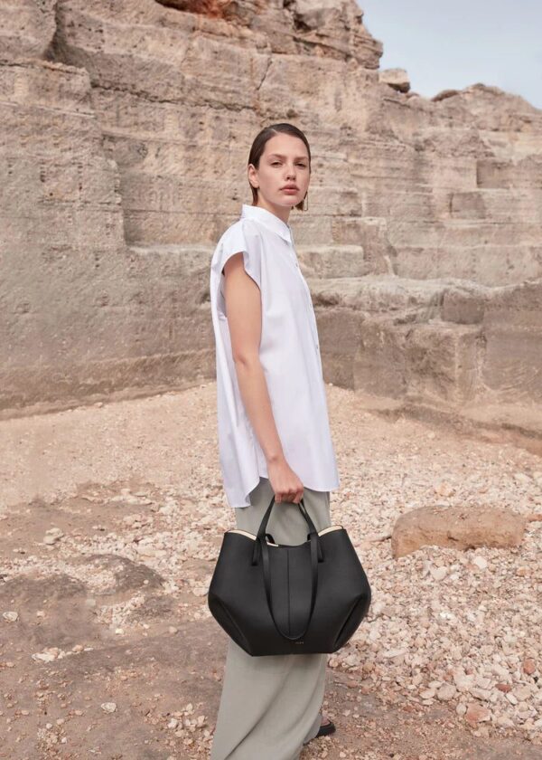 Polène  Cyme Edition Textured Black