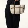 Loro Piana Ghiera Shopper Small Linen