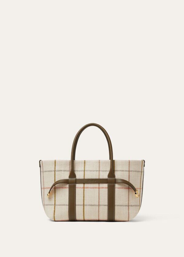 Loro Piana Ghiera Shopper Small Linen