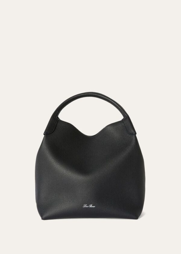 aaaa_3a4e2a4f-280a-4829-b54b-7900cdfd578d.jpg Loro Piana Large Bale bag Grained Calfskin
