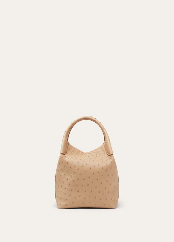 Loro Piana Small Bale bag Ostrich Leather