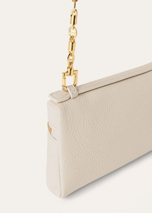 Loro Piana Extra Pocket Mini Pouch Grained Calfskin