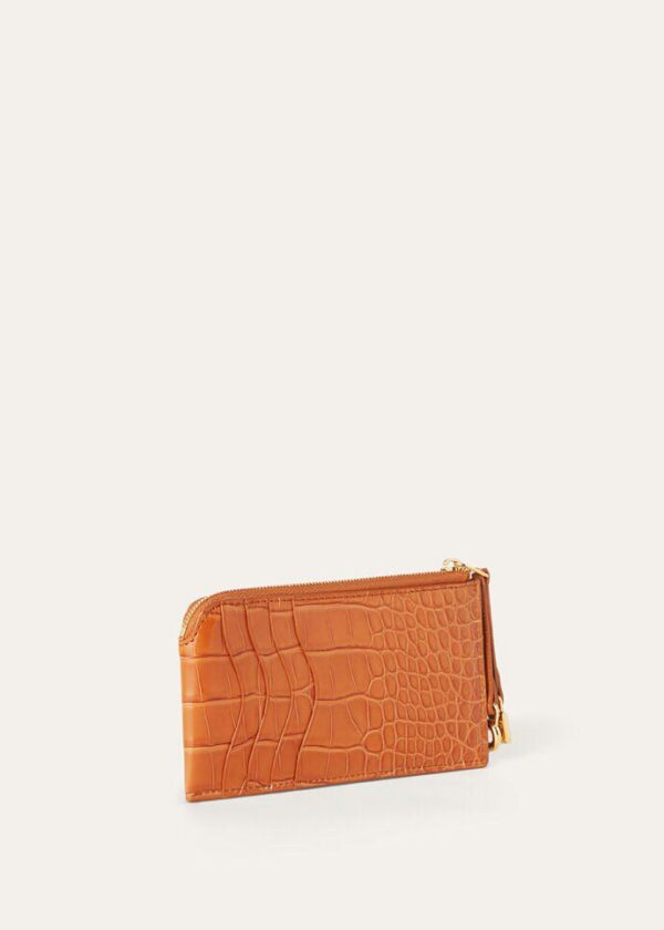 Loro Piana Extra Zip Pouch Alligator Leather