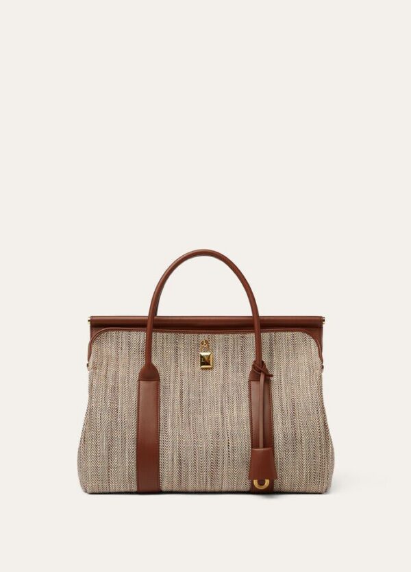 asd_6e7f9b8a-e5d3-4754-9040-4d1483c6498f.jpg Loro Piana Loom bag L32 Linen, Silk