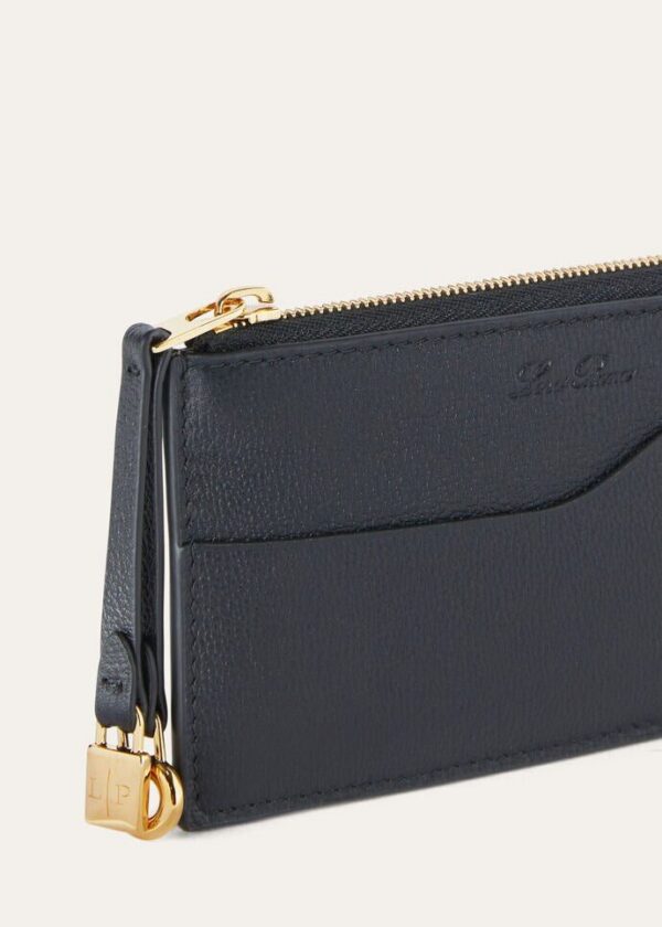 asdasd_292851ab-0be3-4b0e-8bbb-846e3a4b03e2.jpg Loro Piana Extra Pouch Card Holder Grained Calfskin
