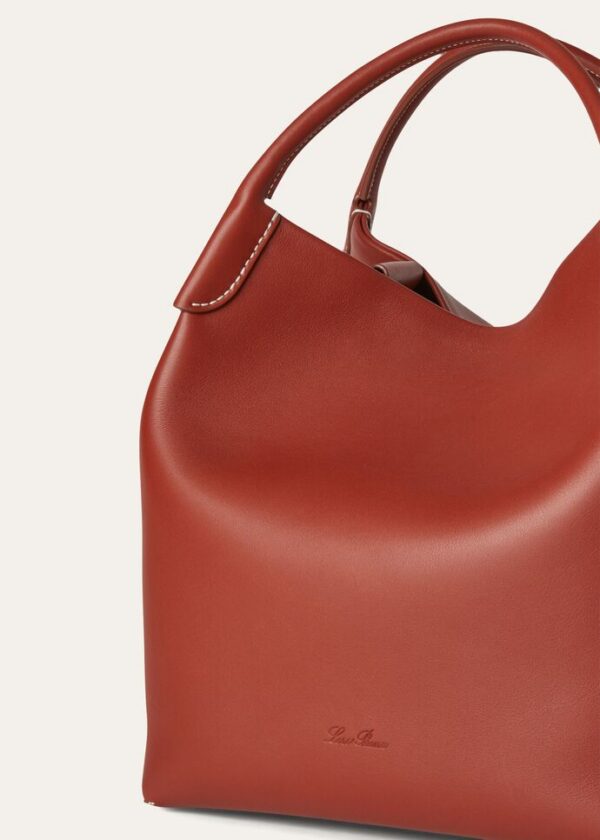 asdasdasd.jpg Loro Piana Large Bale bag Smooth Calfskin