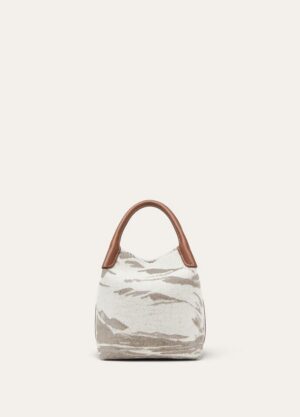 ch.jpg Loro Piana Small Bale Bag Cashmere, Virgin Wool