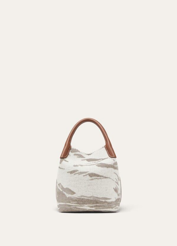 ch.jpg Loro Piana Small Bale Bag Cashmere, Virgin Wool
