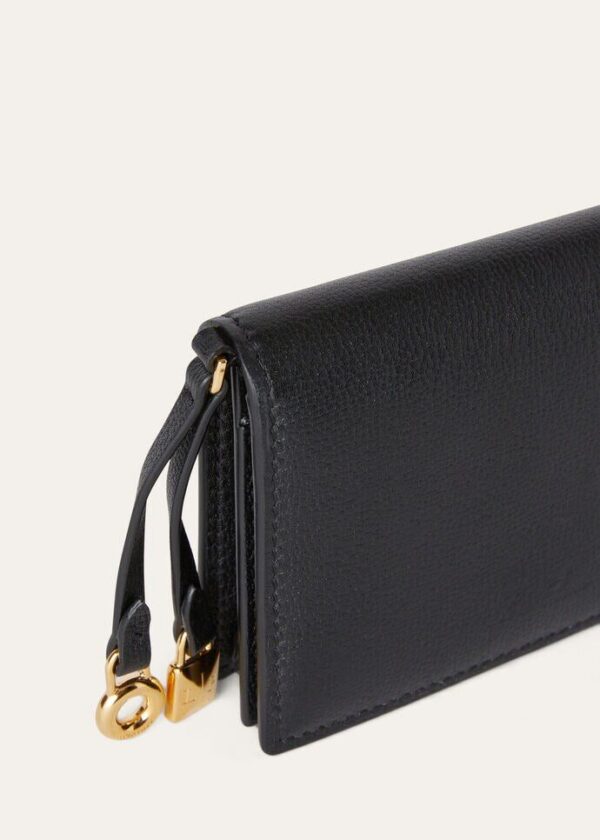 cxvxcv.jpg Loro Piana Extra Bifold Card Holder Grained Calfskin