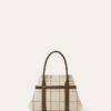 Loro Piana Ghiera Shopper Small Linen